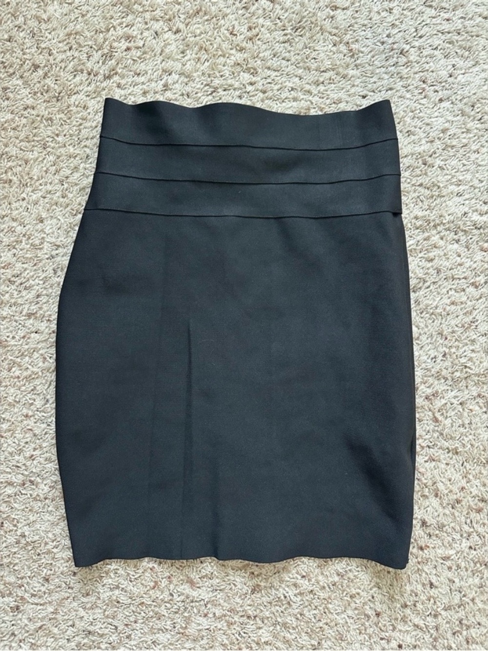 Haute Monde Bandage Bodycon Skirt Womens Large High-Waisted Knit ModernClassic